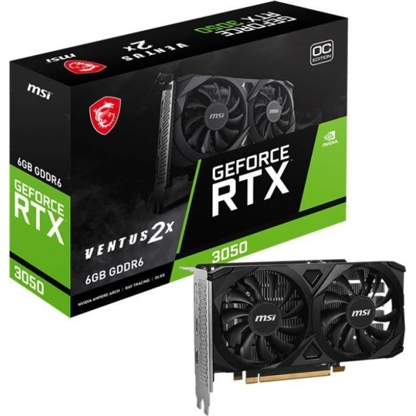 Msi RTX3050 VENTUS 2X E 6G OC RTX 3050 VENTUS 2X E 6G OC